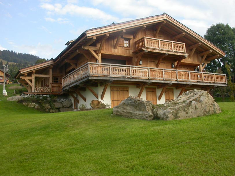 PASCAL MOSSAZ, construction de chalets en Haute-Savoie (74)